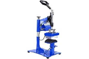 UKCUTTER 8 x 14cm Cap Heat Press Machine CP3815 Hat Sublimation Printing Machine