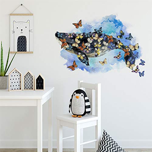 Preisvergleich Produktbild Zhen+ Wandaufkleber Kinderzimmer Küche Fenster Schlafzimmer Mädchen Junge Aufkleber Abziehbilder Wand Deko Mobile kreative Wand mit dekorativem Wandfenster Decoration131