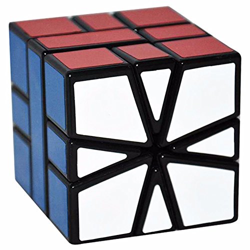 LSMY Speciale a forma di bizzarro speciale a forma di Bizzarro Speed Cube, SQ-1 SQUARE-1 nero