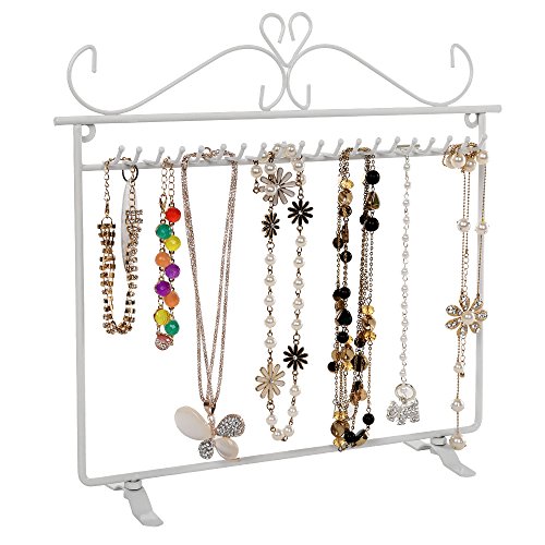 Songmics Schmuckständer Schmuckhalter Kettenständer Armbandständer weiß JDS023W - 3