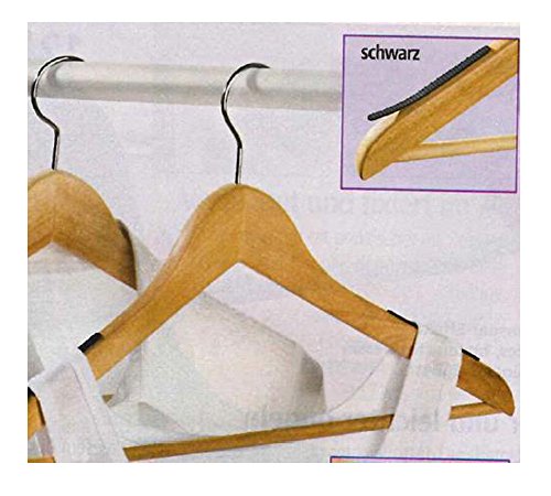 20 Anti-Rutsch Streifen Kleiderbügel Bügel Pads Silkon Antirutsch rutschfest