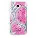 Produktbild Samsung Galaxy J5 2016 Hülle, Chreey Glitzer Handyhülle Niedlich Mode Süß Temperament Muster Weiche TPU Silikonhülle Skin Case Ultra Dünn Kratzfest Hülle Backcover [Sommer Wassermelone]