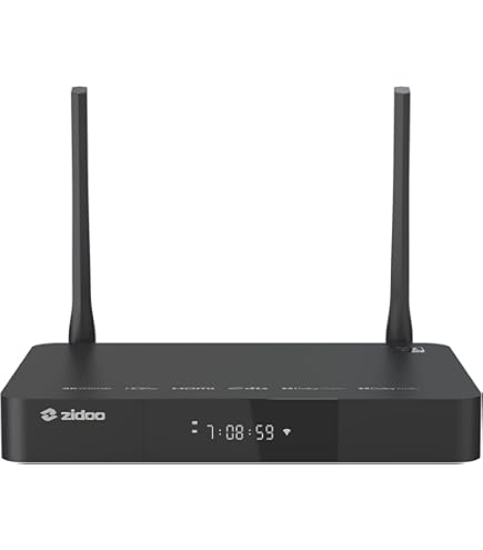 zidoo Z9X PRO 4K HDR Media Player, 4K Android TV Box, Android 11