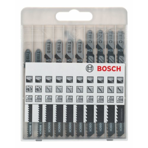 Bosch Pro Stichsägeblatt-Set Basic für Wood zum Sägen in Holz, 10tlg. - 2