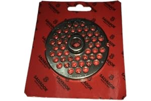 AESAMARKET Salvador Piastra per tritacarne modello 22 foro Ø 8 acciaio inox 18/10