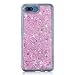 Produktbild Huawei Honor 10 Hülle, Honor 10 Handyhüle, Alfort Weich TPU Schutzhülle Fließendes Glitzern und Spiegel Hand Hülle für Huawei Honor 10 (5.84 Zoll) Smartphone Handytasche Case Cover (Rosa)