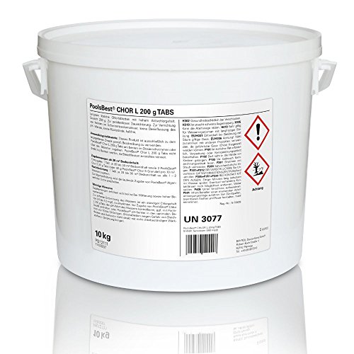 10 Kg – PoolsBest® Chlortabletten L 200g, 80-90% Aktivchlor, langsamlöslich - 2