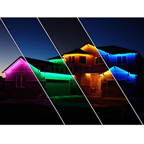 LE 5M LED Streifen RGB Set LED Strip mit 300 LEDs 5050 Mehrfarbig LED Lichtleiste Lichtband mit EU Stromkabel Wasserdicht IP65 - 7