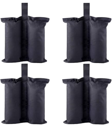 First Gewichtssack Mit Reißverschluss Für Pavillon & Zelt – 72,6 Kg Haltegewicht, Robuster Sandsack