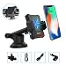 Produktbild iKeeGan Qi Ladestation Auto Handyhalterung, KFZ Induktion Ladegerät Handy Halterung Infrarot Handyhalter fürs Auto Kompatibel mit iPhone X XS MAX 8 Plus Samsung S9 S8 Note 9 und QI-fähige Handy