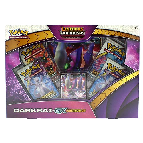 Pokemon-JCC-Pokemon-Coleccin-Darkrai-GX-Variocolor-de-Leyendas-Luminosas-Espaol-Color-The-International-Company-POGX1805 Pokemon-JCC-Pokemon-Coleccin-Darkrai-GX-Variocolor-de-Leyendas-Luminosas-Espaol-Color-The-International-Company-POGX1805