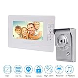 telefono portero automatico amazon 1.Aseguro de doble vía de intercomunicación y monitoreo de interiores.
