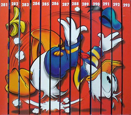 13x LTBs Set 281-293 LTB komplett Rückenbild mit 281 282 283 284 285 286 287 288 289 290 291 292 293 Lustiges Taschenbuch 2001