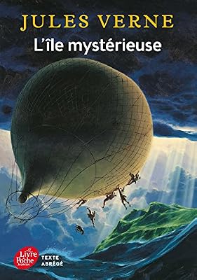 Livre de Poche Jeunesse l´île mystérieuse - texte abrégé