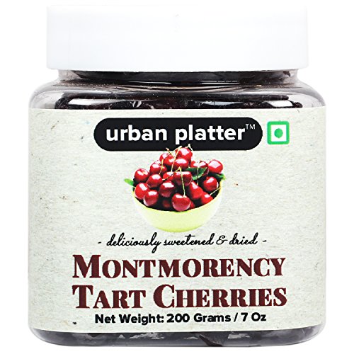 Urban Platter Dried, Sweetened Montmorency Tart Cherries, 200g RS.550 (15.00% Off) - Amazon