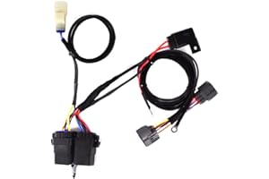CULMKARI Shift Wiring Harness Kit Fits for 2000-2006 Honda Rancher 350 ES Te Fe Bypass Angle Sensor Shift Motor Computer Harness