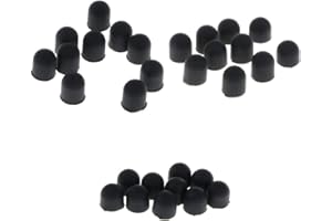 Almencla 30pcs Pointe de Stylet Embouts de Rechange en Silicone pour Capacitif Stylus Stylo Écran Tactile