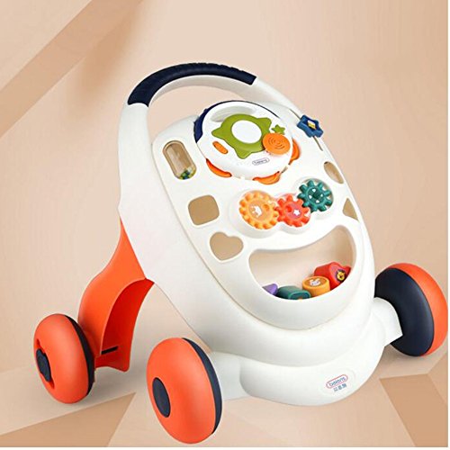 Toys XIAOMEI Intellectual Sit-to-Stand Learning Walker Boy and Girl Gifts (Color : 1002)