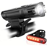 Schulzz T6 Led 300 L&uuml;men 4 Modlu Su Ge&ccedil;irmez USB Şarjlı &Ouml;n Arka Bisiklet Farı Işığı 1300 mAh