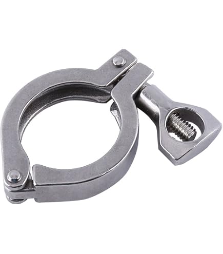 PATIKIL 90° Bogen Tri-Clamp Schlauchtülle – 3/4″ Rohr – 50,5 Mm Ferrule – 304 Edelstahl – Spiegelpoliert – Für Brauerei, Wein & Lebensmittel