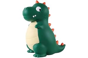 HAWAKA Dinosaurier Spardose Kinder Dinos Sparschwein Spardose Junge, Personalisierte Dino Spardose, Spardosen FüR Kinder für Dekoration, Spielzeug, Geschenk (Dinosaurier-grün)