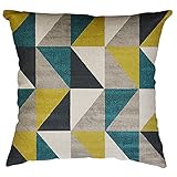 weihnachten leinenwurf kissenbezug, platz kissen fall dekorative zierkissen hüllen 45x45cm baumwolle leinen-optik kissenbezüge mit muster print flachs werfen taille sofa decken home decor kissenbezug 45cm*45cm leinen deko bett auto festival kissenhülle throw 45cm x plüschkissen in herzform akzente