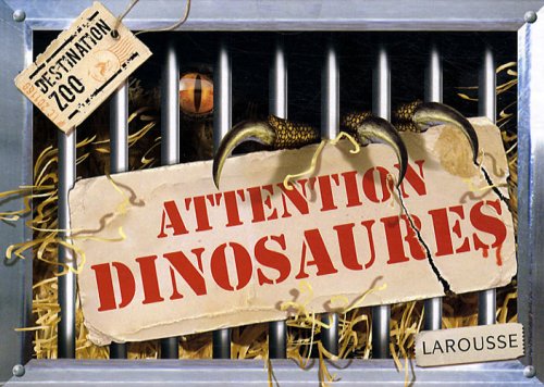 couverture de : Attention dinosaures