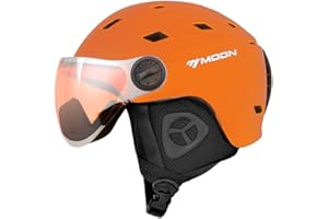 ZOLITIME Casco da sci + occhiali Snowboard Integrato Uomo Donna Equipaggiamento protettivo Occhiali da sci