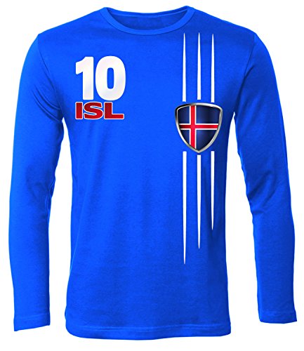 FUSSBALL – ISLAND FANSHIRT 4299(HL-B) Gr. XL