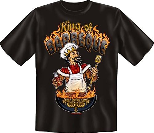 King of BBQ Barbecue-Shirt-Fabric