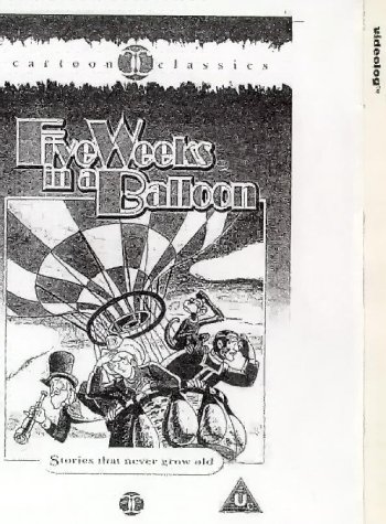 Preisvergleich Produktbild Five Weeks in a Balloon [VHS]