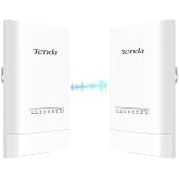 Tenda OS3 dış mekan erişim noktası i&ccedil;in WLAN k&ouml;pr&uuml;s&uuml; (5 GHz'de 867 Mbps, 4 x 10/100 Mbps LAN bağlantı noktası, 12 dBi, PoE, 5