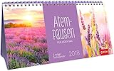 Image de Atempausen für jeden Tag 2018: 3-teiliger Tischkalender mit Monatskalendarium