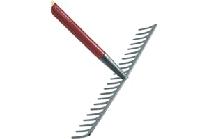 MERMIER LEMARCHAND Râteau à gravier 22 dents - Avec manche bois 1,5 m