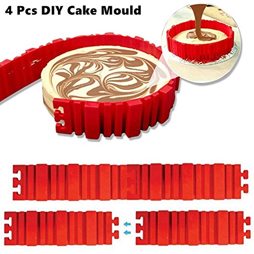Food Grade Silikon Kuchen Backform, Flexible Kuchen Making Bold Snake DIY Kuchen Dessert Bakeware Schimmel – Lanbao - 2