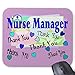 Produktbild BAOQIN Mauspad,Nurse Manager Thank You Mouse Pad 18 * 22 cm