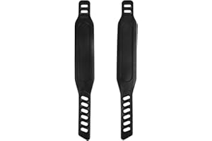 SUFANG Correas de pedal de bicicleta de ejercicio universal larga correa de pedal ajustable bicicleta de ejercicio correas de pedal de goma para bicicletas estacionarias se adapta a la mayoría de pedales