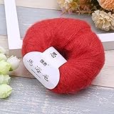 ✿~ Mohair, lana y fibra de alta calidad, suave y duradero, que le dan un toque suave.