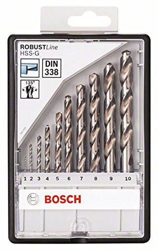 Bosch Pro 10tlg. Metallbohrer-Set HSS-G geschliffen Robust Line - 2