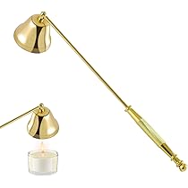 Spegnicandele In Acciaio Inox - Estintore Per Candele Con Design A Campana (Colore Oro) - Foto 6