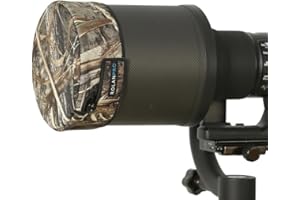 Rolanpro ROLANPRO Manteau imperméable camouflage pour Nikon Z 600 mm F6.3 VR S Housse de protection contre la pluie Housse de protection pour pistolets (#9 imperméable à l'herbe) (correspond à la