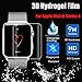 Produktbild Colorful Für Apple Watch Series 4 40mm Schutzfolie [5 Stück Klar HD TPU iWatch Folie Displayschutzfolie Ohne Peeling, Blasenfrei, 3D Hydrogelfolie Für Apple Watch Series 4 40mm