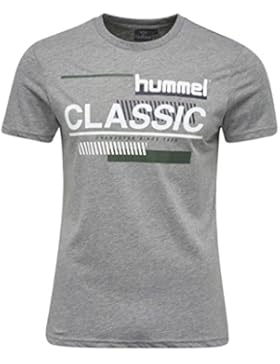 Hummel T-Shirt Herren - TABLE TEES CRUZ SS TEE - Trainingsshirt Baumwolle kurze Ärmel - Fitnessshirt Freizeit...