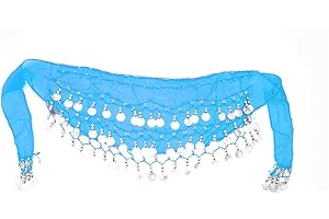 ROPA DE ARABIA Pañuelo de Monedas de Danza del Vientre Especial Infantil