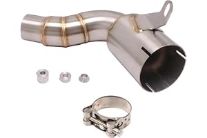 GVGFKPKZAY För Husqvarna 401 SVARTPILEN VITPILEN 125 250 2020-2023 Motorcykelavgasrör Mittlänk Motorcykel avgassystem(A)