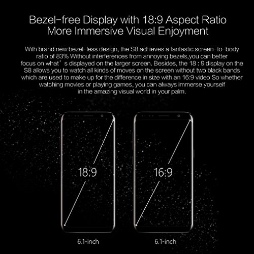 Offerte Cellulari Meiigoo S8 Smartphone 4G Android 7.1, 6.1'' HD 18:9 Full Display, 1.5Ghz MT6750 Octa-Core, 4GB RAM+64GB ROM, Doppia Fotocamera da 13MP, Batteria 3300mAh, Dual SIM- Nero