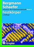 Image de Ludwig Bergmann; Clemens Schaefer: Lehrbuch der Experimentalphysik: Festkörper