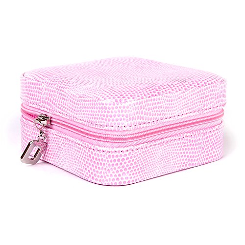 Schmuckschatullen Portable Schmuck Box Transporttasche Ohrring Ring Halskette Armband Veranstalter Halter - 9
