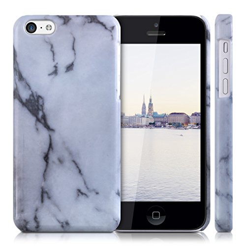 kwmobile Funda dura para Apple iPhone 5C - Hard Case de pl stico para m vil - Cover duro Dise o M rmol en blanco negro reviews kwmobile Funda dura para Apple iPhone 5C - Hard Case de pl stico para m vil - Cover duro Dise o M rmol en blanco negro