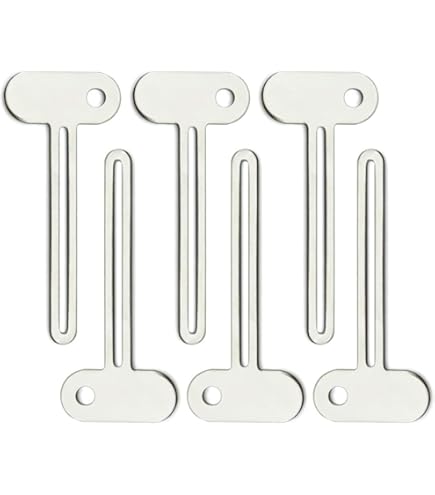 Spremi Dentifricio In Metallo - Set 8 Pezzi, Per Tubetti Fino A 6 Cm - Foto 7